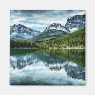 Mountains   Canadian Rockies, Alberta Canada Magnet