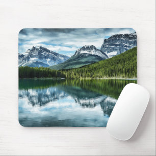 Mountains Canadian Rockies, Alberta Canada Mouse Mat
