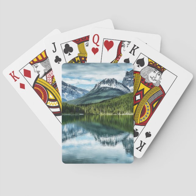 Mountains | Canadian Rockies, Alberta Canada Playing Cards (Back)