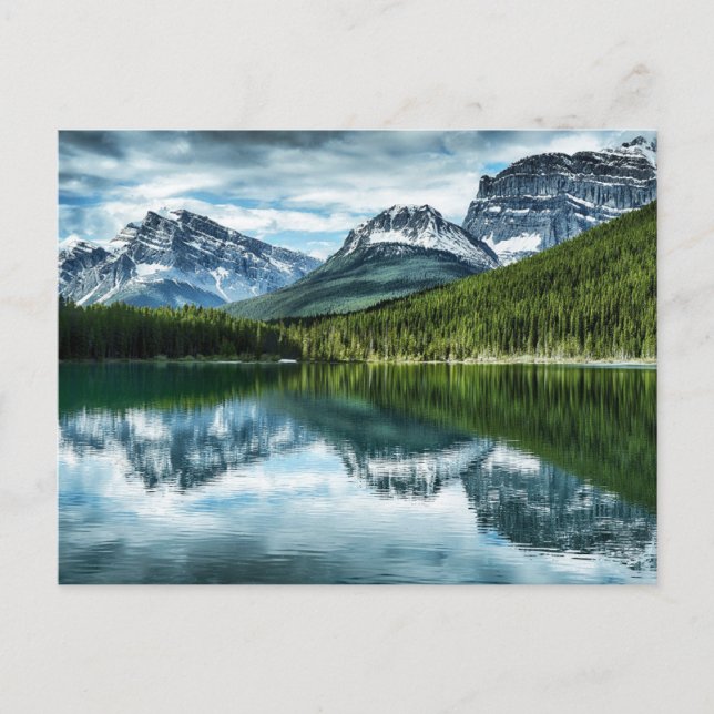 Mountains | Canadian Rockies, Alberta Canada Postcard (Front)