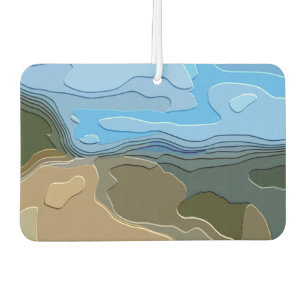 MOUNTAINS CAR AIR FRESHENER