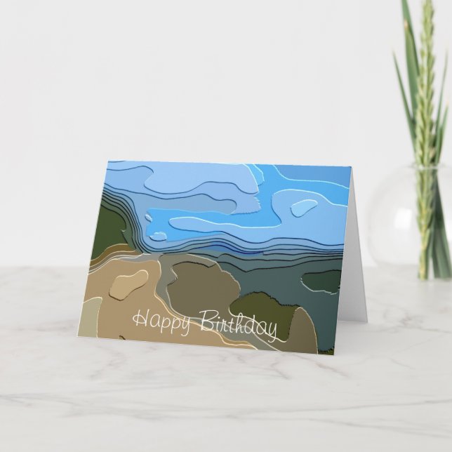 MOUNTAINS CARD (Front)