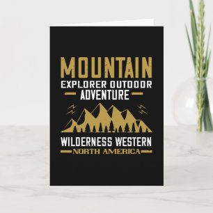 Mountains - card