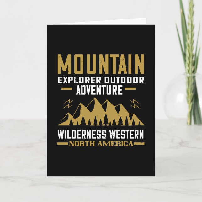 Mountains - card (Front)