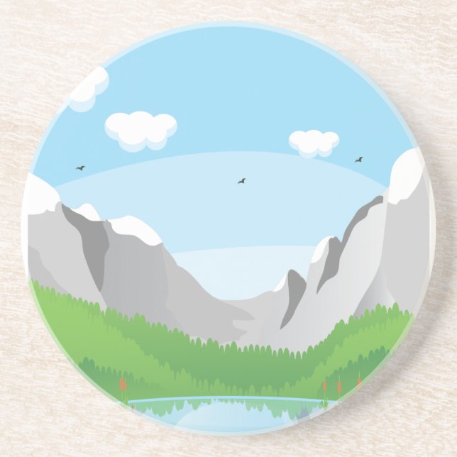 Mountains Coaster (Front)