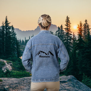 Mountains Denim Jacket