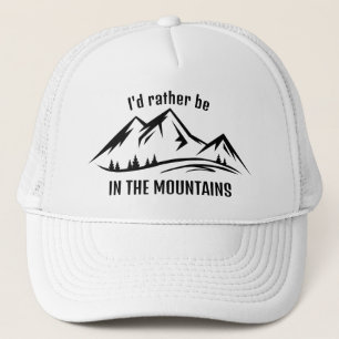 Mountains Design Hat