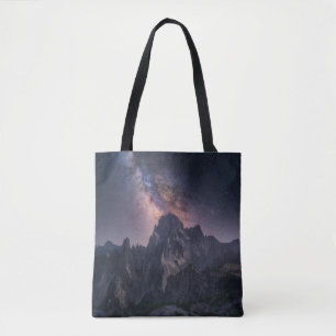 Mountains   Dolomites Mountains, Italy Tote Bag