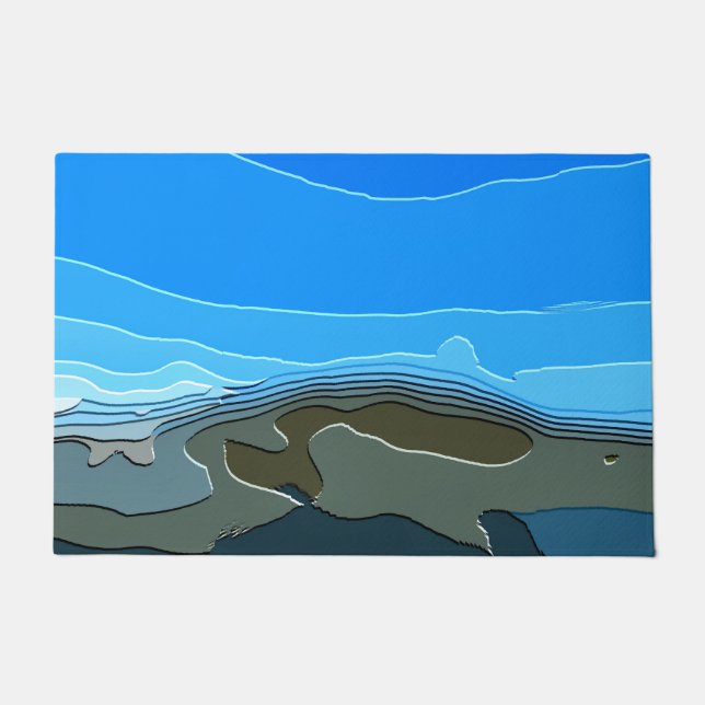 MOUNTAINS  DOORMAT (Front)