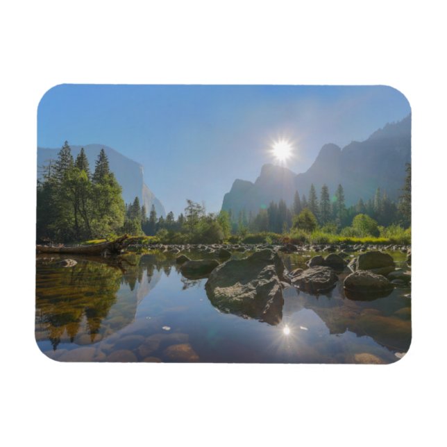 Mountains | El Capitan Yosemite Park, California Magnet (Horizontal)