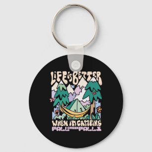 Mountains Fall Creek Falls Tennessee Camping Wild  Key Ring