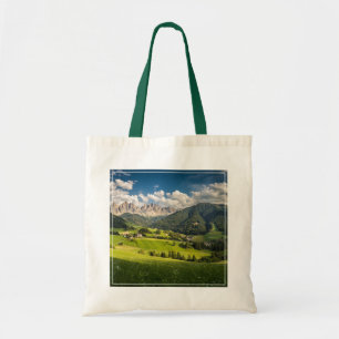 Mountains   Funes Valley, Dolomites, Italy Tote Bag