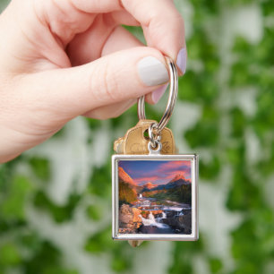 Mountains Glacier National Park, Montana Key Ring
