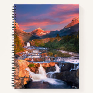 Mountains Glacier National Park, Montana Notebook
