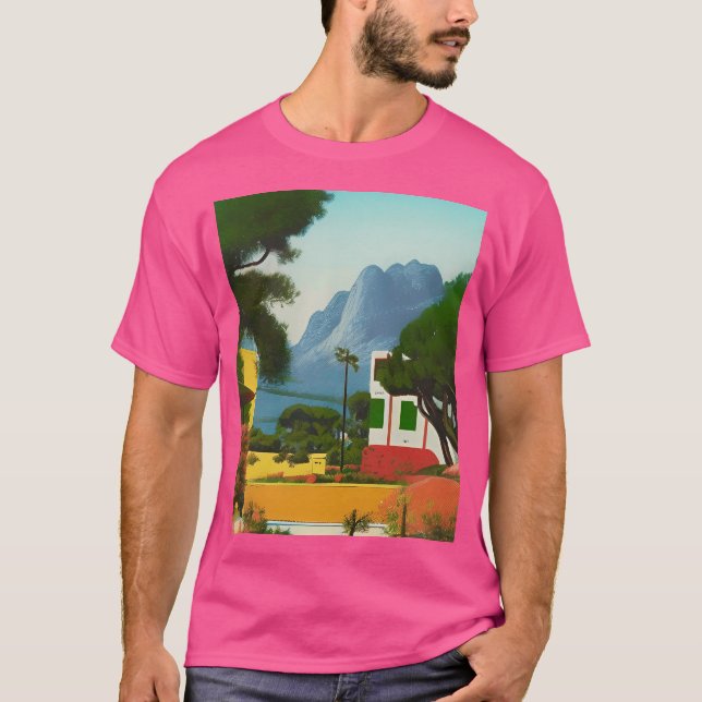 Mountains  Graphic T-Shirt (Front)