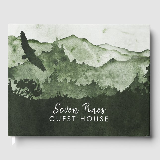 Mountains Guest House Vacation Rental Comments Guest Book (Front)