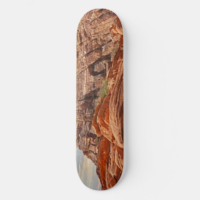Mountains HDR photo Skateboard (Front)