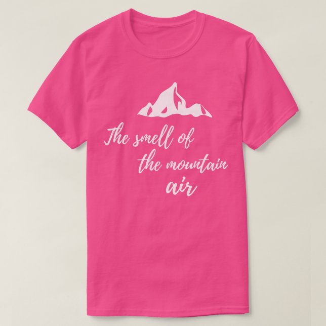 Mountains Hiking 25 T-Shirt (Design Front)