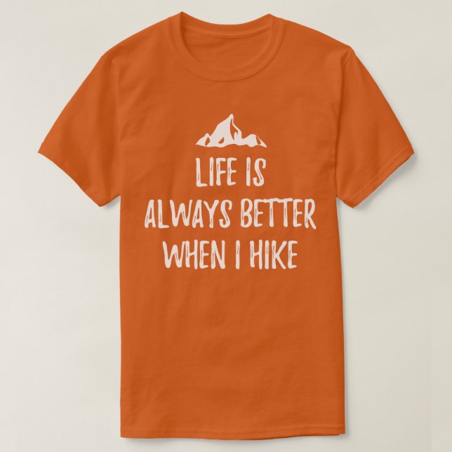 Mountains Hiking 59 T-Shirt (Design Front)
