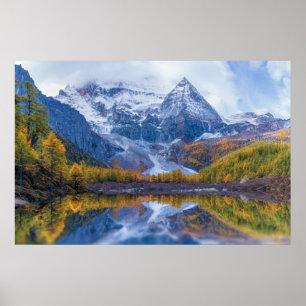 Mountains Himalaya Mountains, China Poster