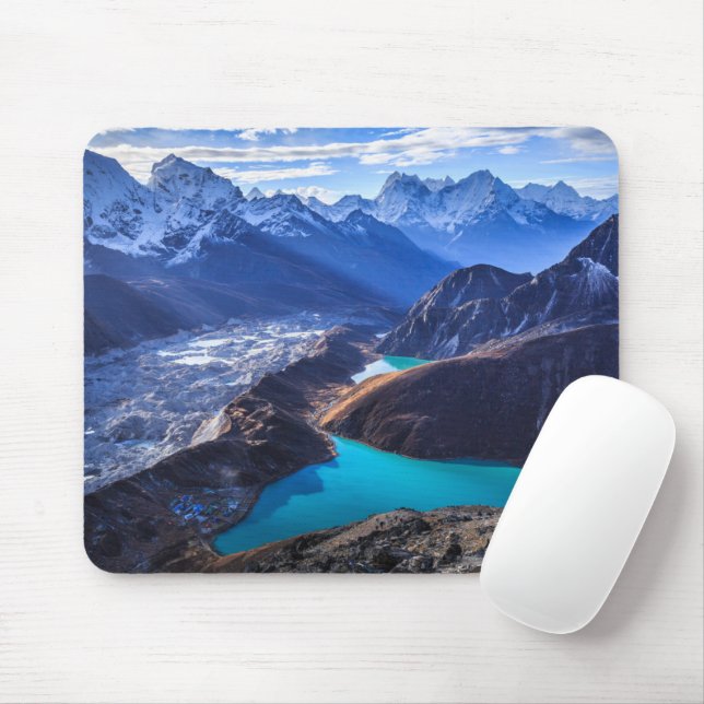 Mountains | Himalaya Mountains, Peru Mouse Mat (With Mouse)