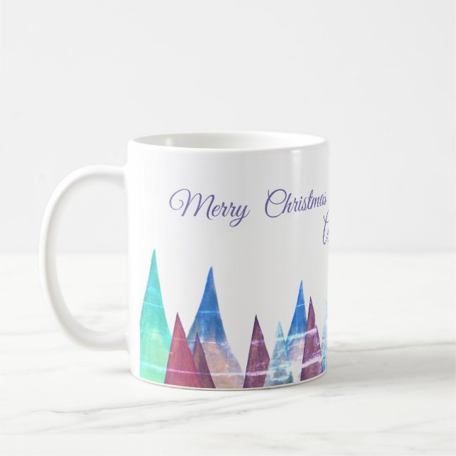Mountains Holiday  Mug (Left)
