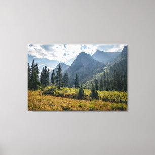 Mountains Holy Cross Wilderness, Colorado Canvas Print