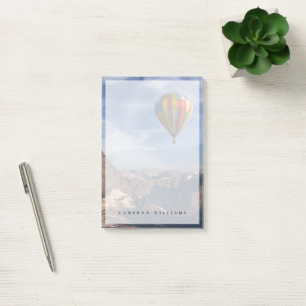 Mountains Hot Air Balloon Matterhorn Swiss Alps Post-it Notes