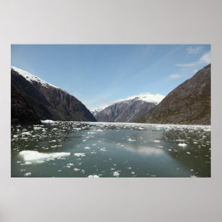 Mountains & Icebergs Print
