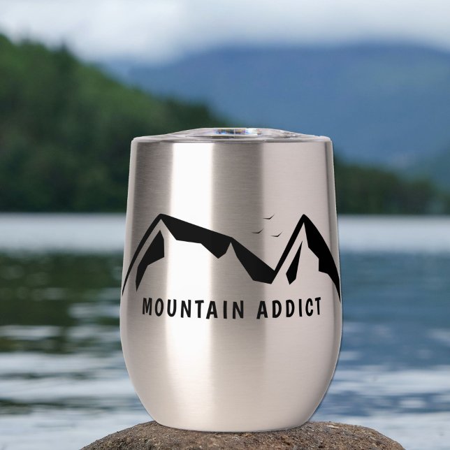 Mountains in Black  (Mountains in Black Tumbler)