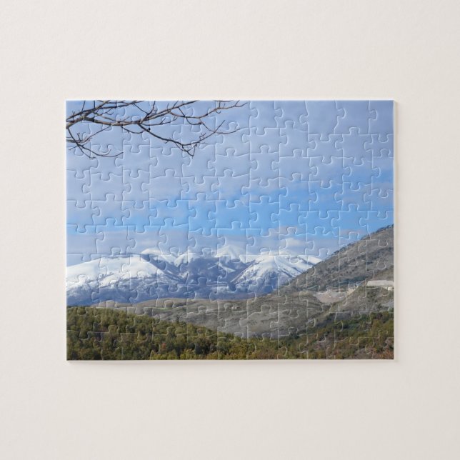 Mountains In Calabria Jigsaw Puzzle (Horizontal)