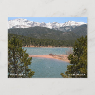 Mountains in Colorado Postcard
