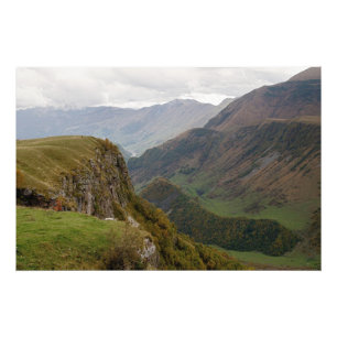 Mountains in Georgia Sakartvelo Photo Print