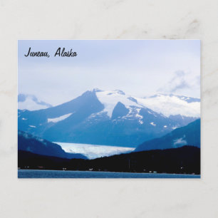 Mountains in Juneau Alaska  Postcard