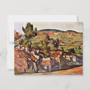 Mountains In Provence By Paul Cézanne Invitation