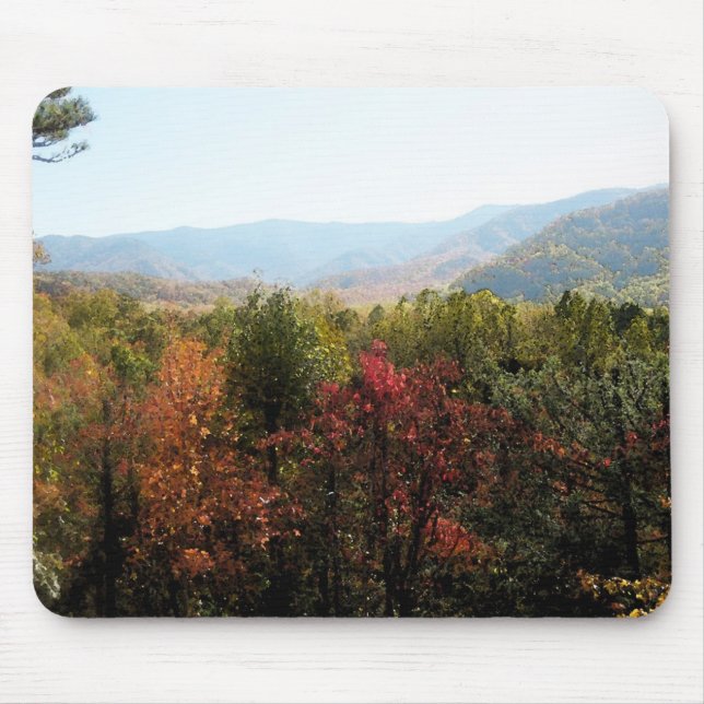Mountains In The Fall Mouse Mat (Front)