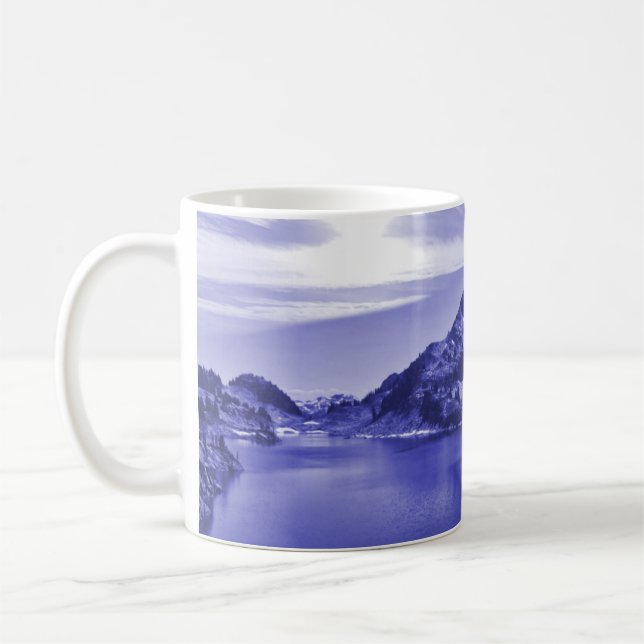 Mountains in Western Canada Coffee Mug (Left)