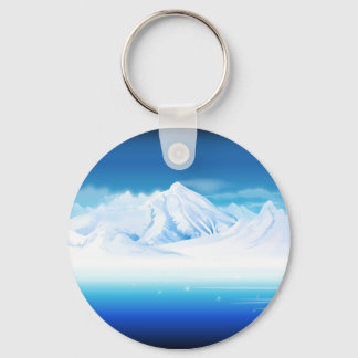 Mountains Key Ring