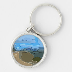 MOUNTAINS KEY RING