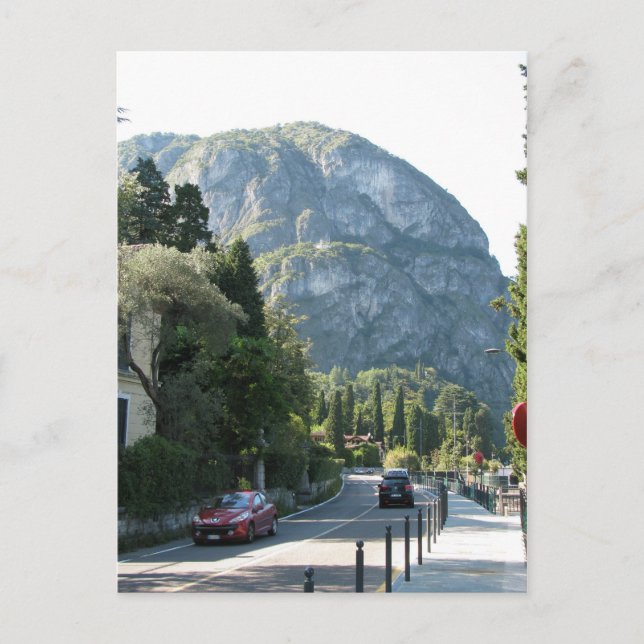 Mountains lake Como Italy Postcard (Front)