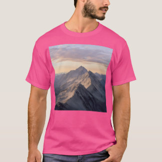Mountains Landscape Nature Poster Active T-Shirt