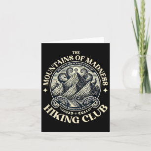 Mountains Madness Lovecraft Hiking And Cthulhu Mis Card
