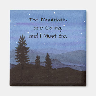 Mountains Magnet
