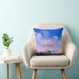 Mountains   Matterhorn & Lake Stellisee Cushion