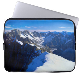 Mountains   Mont Blanc, European Alps Laptop Sleeve