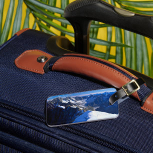Mountains   Mont Blanc, European Alps Luggage Tag