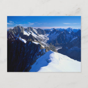 Mountains   Mont Blanc, European Alps Postcard