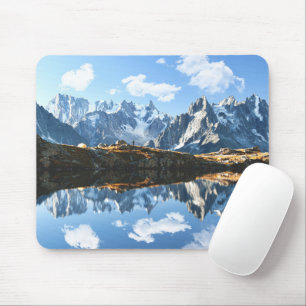 Mountains Mont Blanc Massif, France Mouse Mat