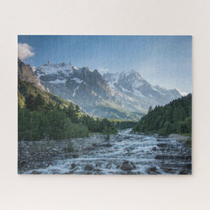 Mountains   Mont Blanc Massif, Italy Jigsaw Puzzle