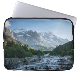 Mountains   Mont Blanc Massif, Italy Laptop Sleeve